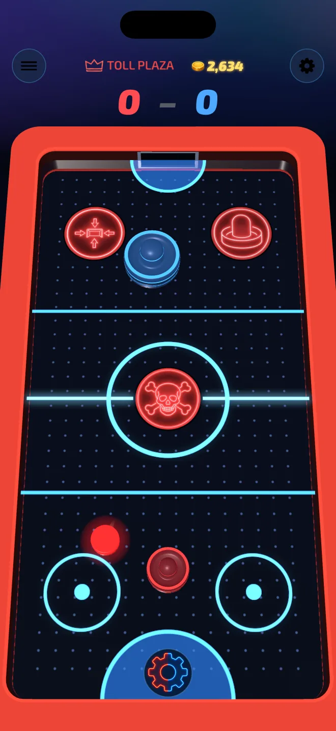 A match with a twist that changes the rink.